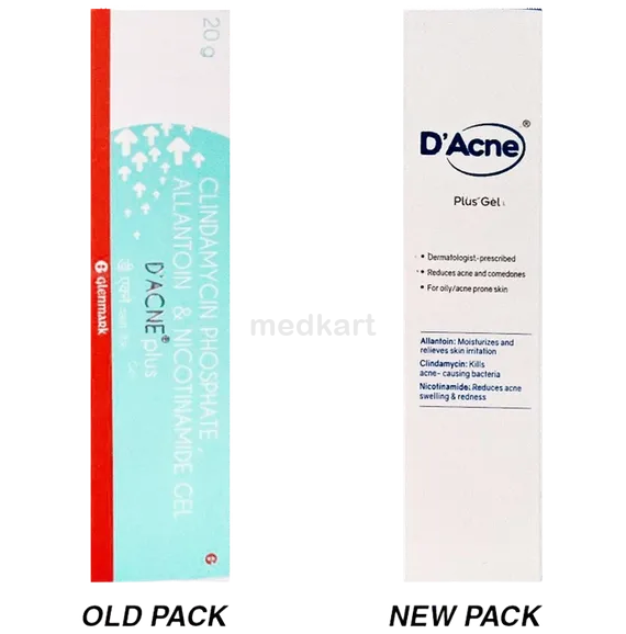 d acne plus gel 15 gm